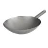 Vollrath 58814 14" Dia. X 3 7/8"H 18 Gauge Carbon Steel Wok Pan With Tubular Handle Induction Wok Pan