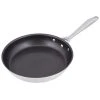 Vollrath 47757 10.94" Stainless Steel And Aluminum Intrigue Stainless Steel Fry Pans With CeramiGuard II Non-Stick Finish