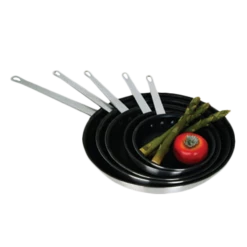 Thunder Group ALFPEX004C 12" Dia. Aluminum With Riveted Handle Quantum II Fry Pan