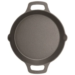 Winco CASD-10 10 1/4" Dia Cast Iron Round FireIron Induction Skillet
