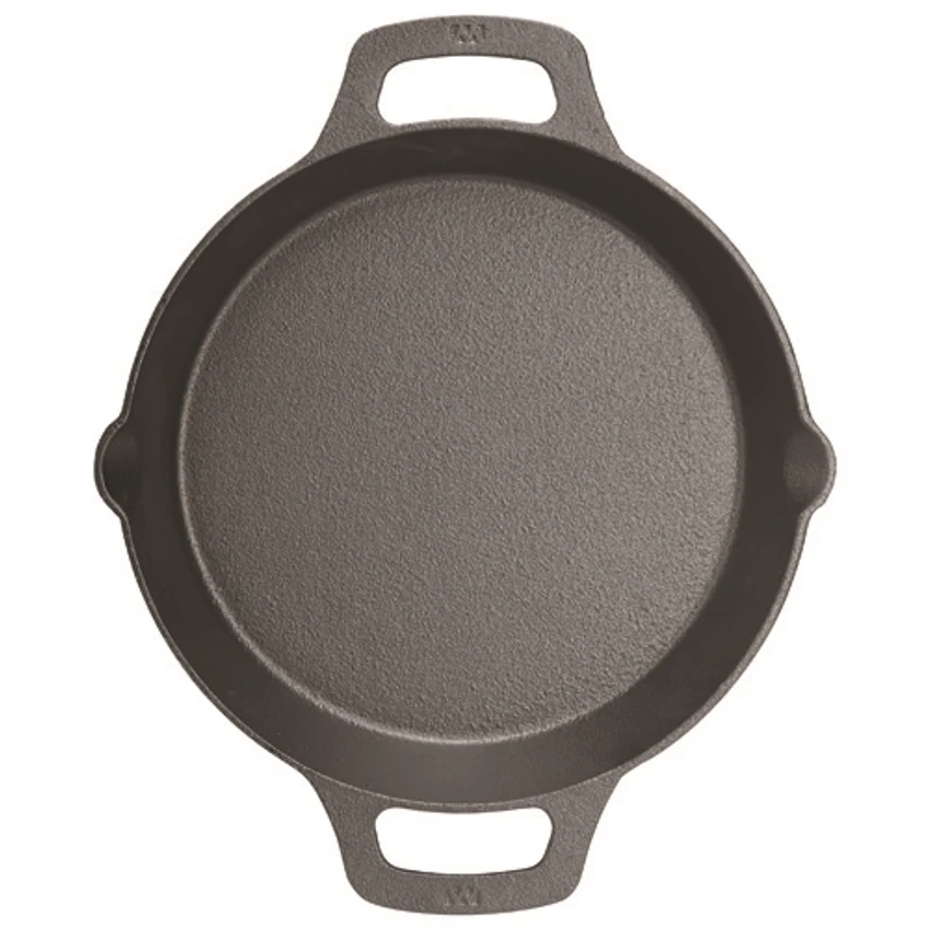 Winco CASD-10 10 1/4" Dia Cast Iron Round FireIron Induction Skillet 1 Winco CASD-10 10 1/4" Dia Cast Iron Round FireIron Induction Skillet