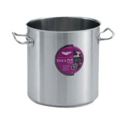 Vollrath 47721 12 Quart Stainless Steel Body With 1/4" Aluminum Combination Satin/Mirror Finish Solid Loop Welded Handle Intrigue Stock Pot