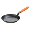 Lodge CRS10HH61 10.31" Heavy Gauge Carbon Steel Skillet With Orange Silicone Handle Holder