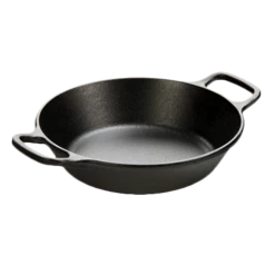 Lodge L5RPL3 8.25" Round Cast Iron With Dual Handle Skillet (3 Each Per Case)