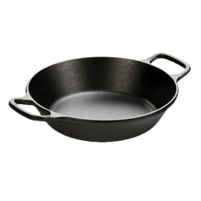 Lodge L5RPL3 8.25" Round Cast Iron With Dual Handle Skillet (3 Each Per Case) 1 Lodge L5RPL3 8.25" Round Cast Iron With Dual Handle Skillet (3 Each Per Case)