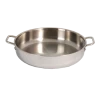 Spring USA 8460-60/40A 15-3/4" Stainless Steel / Aluminum Round Primo! Paella Pan
