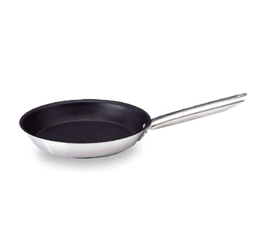 Matfer Bourgeat 669428 11" 2.31 Qt Stainless Steel And Aluminum Excalibur Fry Pan 1 Matfer Bourgeat 669428 11" 2.31 Qt Stainless Steel And Aluminum Excalibur Fry Pan