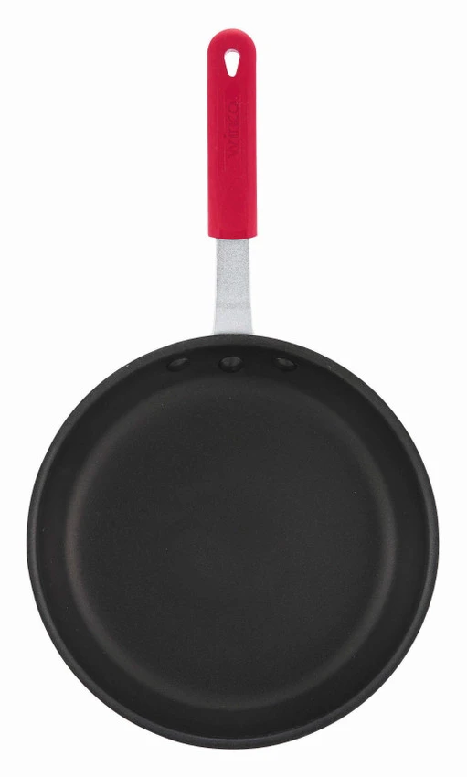 Winco AFP-10NS-H 10" Aluminum Majestic Fry Pan 1 Winco AFP-10NS-H 10" Aluminum Majestic Fry Pan