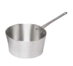 Vollrath 7345 5.5 Quart 3000 Series Aluminum Riveted Handle With Natural Finish Arkadia Sauce Pan