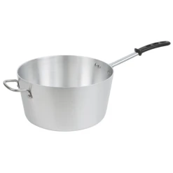 Vollrath 68307 7 Qt. 11 Gauge Aluminum Alloy With Natural Finish Wear-Ever Tapered Sauce Pan