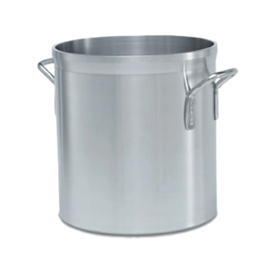 Vollrath 68700 120 Quart 2 Ga. Heavy Duty Aluminum Welded Handles Natural Finish Double-Thick Top & Bottom Classic Select Stock Pot 1 Vollrath 68700 120 Quart 2 Ga. Heavy Duty Aluminum Welded Handles Natural Finish Double-Thick Top & Bottom Classic Select Stock Pot
