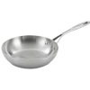 Vollrath 49416 8" 1.25 Qt. Stainless Steel And Aluminum Miramar Display Cookware Saute Pan