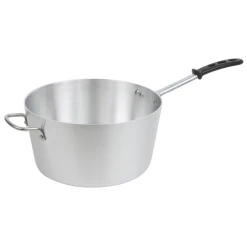 Vollrath 68308 8.5 Qt Aluminum Wear-Ever Tapered Sauce Pan