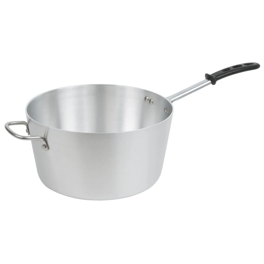 Vollrath 68308 8.5 Qt Aluminum Wear-Ever Tapered Sauce Pan 1 Vollrath 68308 8.5 Qt Aluminum Wear-Ever Tapered Sauce Pan