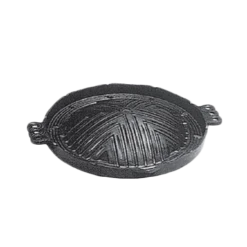 Thunder Group IRTP001 11.5" W Cast Iron Round BBQ Plate